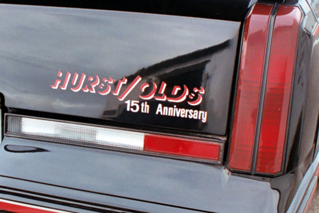 1983 Cutlass Hurst Olds 15th Anniversary Header Panel Emblem GM 22520894 