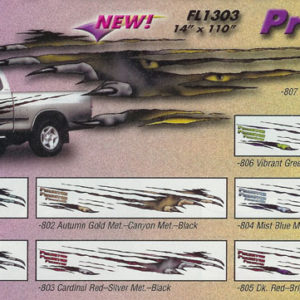 Jurassic Series Predator 14" x 110" Custom Vinyl Graphics