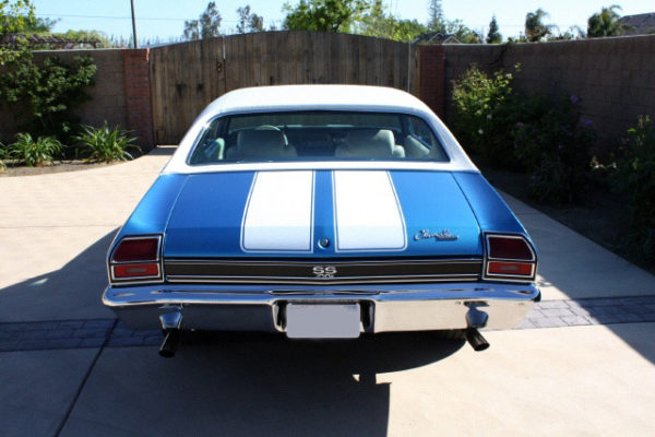 thumbnail image 2 of QH-527 1969 CHEVELLE HOOD AND SIDE STRIPE - VINYL Or PAINT STENCIL 2 of 13