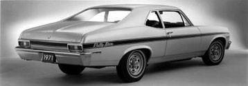1971 - 72 Rally Nova Stripe Kit