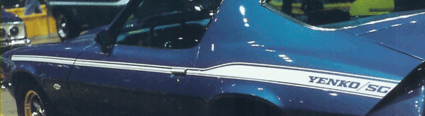 1970-81 Camaro Yenko Style stripes