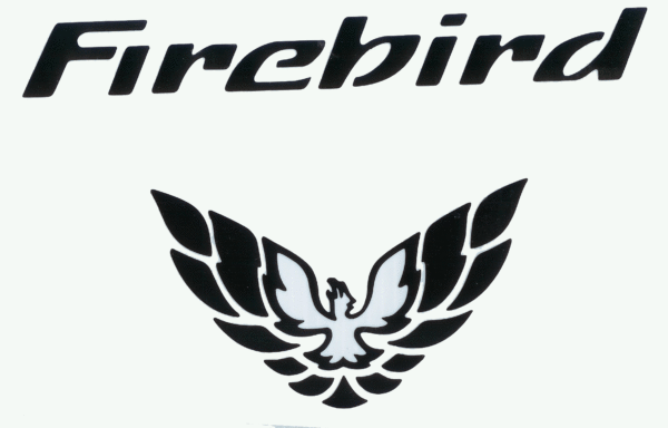 1998 - 2002 Firebird Rear Panel Decal Set