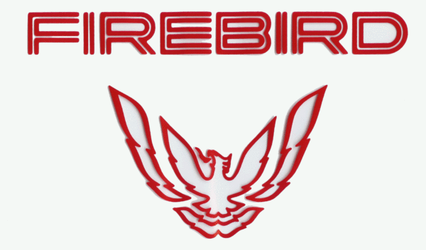 1993 - 1997 Firebird Rear Panel Decal Set