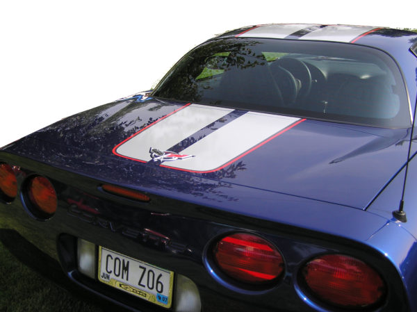 2004 Commerative Corvette stripes