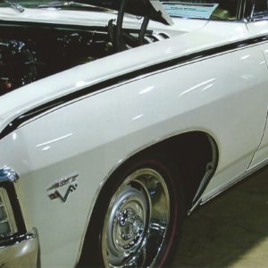 1967 Impala SS Eyebrow stripe