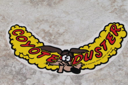 Coyote Duster Decal