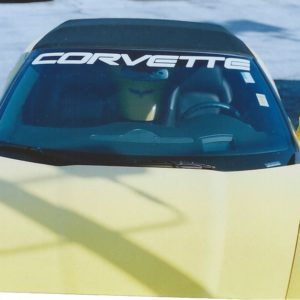 1997-2004 Chevrolet Corvette Windshield Decal