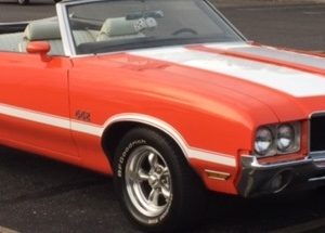 1970-72 Oldsmobile without Ram Air hood W-30 style & W-31 Olds paint stencil / stripe kit