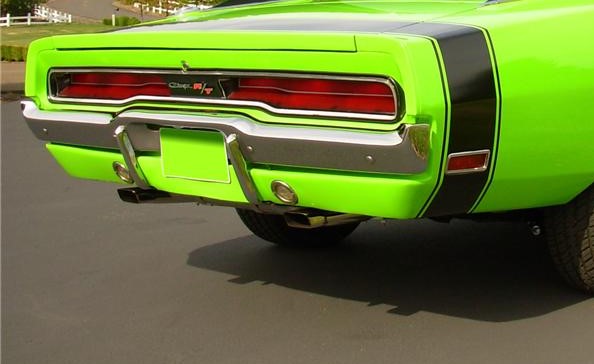 1969 CHARGER RT R/T BUMBLE BEE REAR STRIPES KIT DECAL 