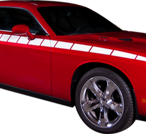 2011-14 Dodge Challenger Body Side Strobe Stripe Kit